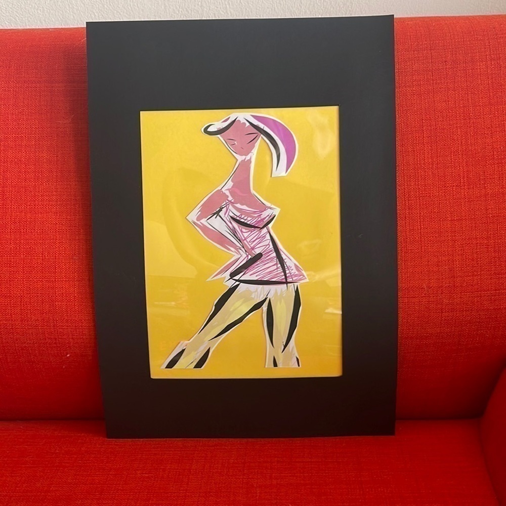 By Sinta Margot Hand crafted handmade NWT with my own personal digital cutout - Picture 3 of 11